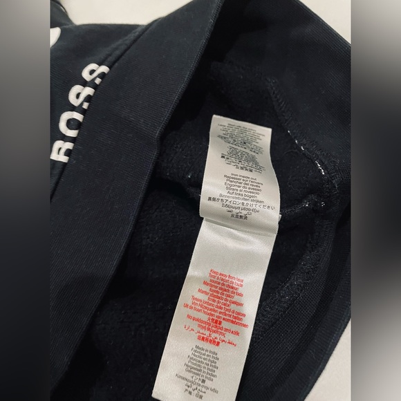 Hugo Boss Kids’ Black Sweater Hoodie (Pre-Loved) - Picture 9 of 11